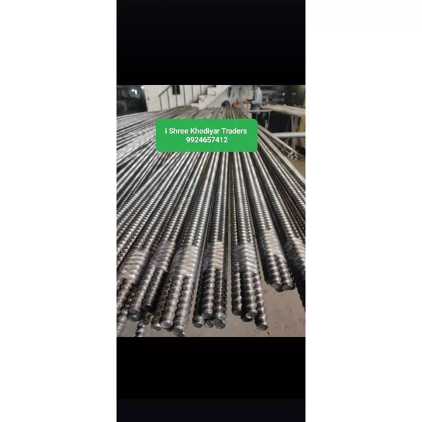 Tie Rods Stacked Neatly In Warehouse Ready For Dispatch