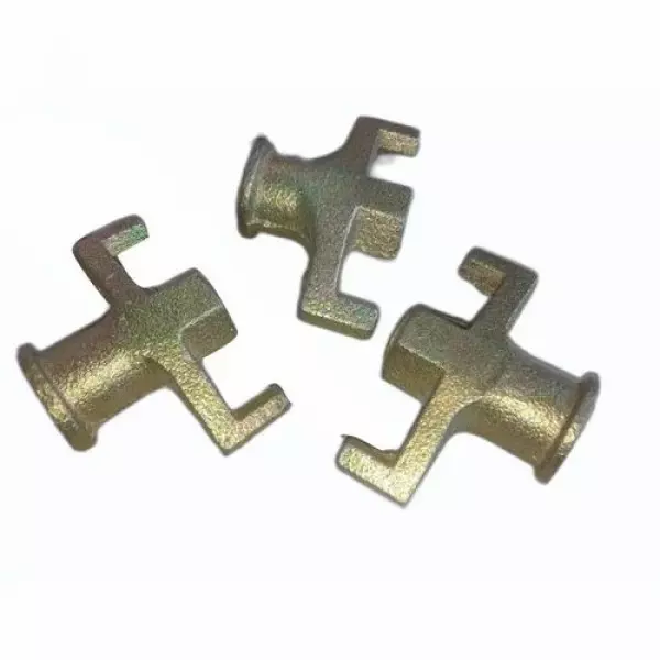 Close-up Image Of Durable Metal Wing Nut Casting Used In Scaffolding Connections