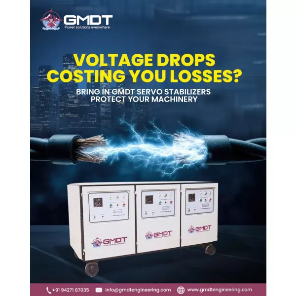 10kVA / 20kVA / 50kVA Voltage Stabilizer UAE