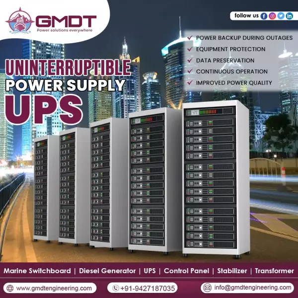 Commercial UPS Solutions Manufacturer Company In Jumeirah