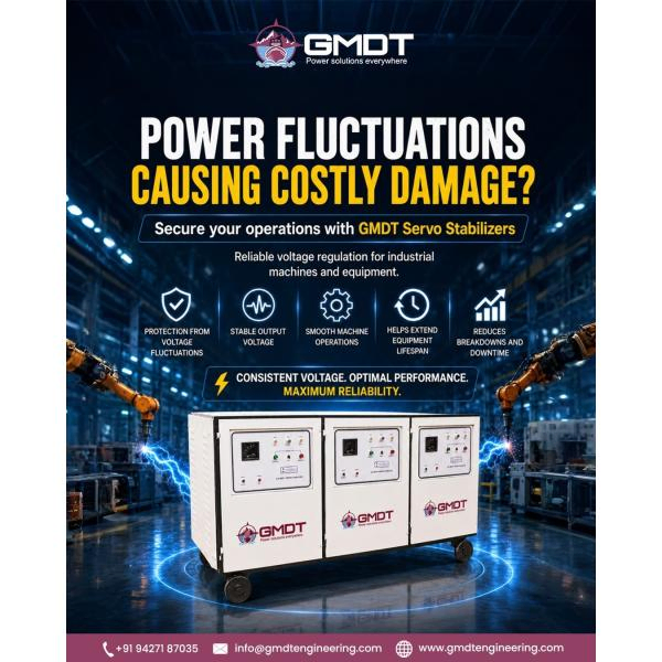 Top 5 Servo Controlled Voltage Stabilizer Supplier In UAE