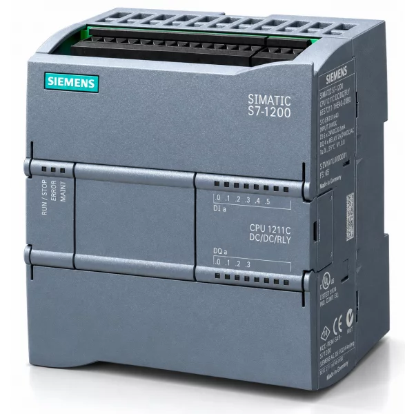 SIMATIC S7-1200 CPU 1211C DC/DC/Relay 6ES7211-1HE40-0XB0