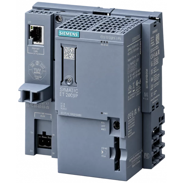SIMATIC ET 200SP CPU 1512SP F-1 PN 6ES7512-1SM03-0AB0