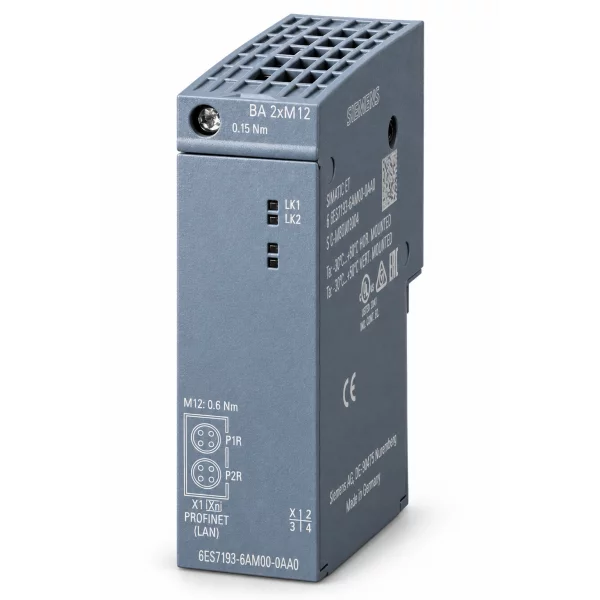 SIMATIC Busadapter BA 2xM12 6ES7193-6AM00-0AA0