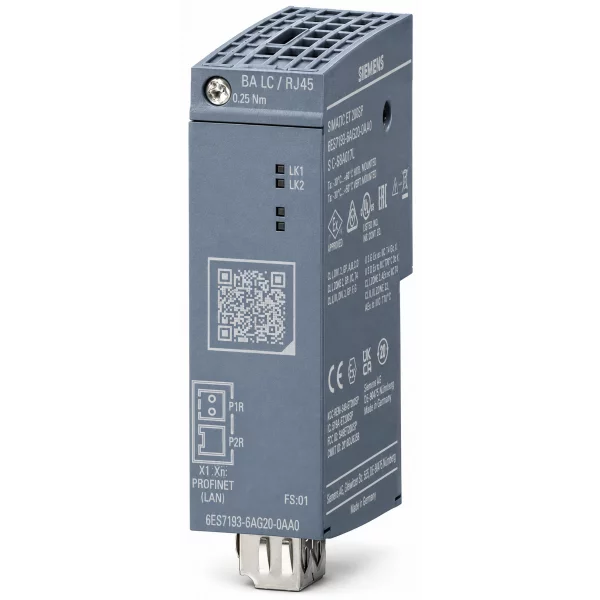SIMATIC Busadapter BA LC/RJ45 6ES7193-6AG20-0AA0