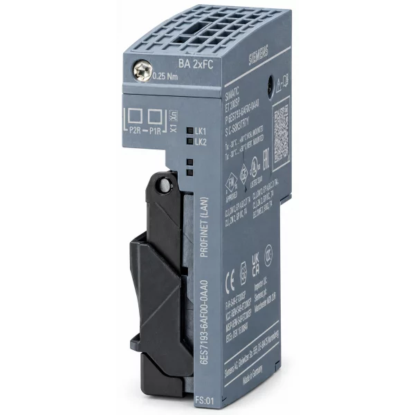 SIMATIC ET 200SP Busadapter BA 2XFC 6ES7193-6AF00-0AA0