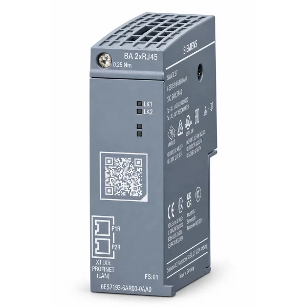 SIMATIC ET 200SP Busadapter BA 2xRJ45 6ES7193-6AR00-0AA0