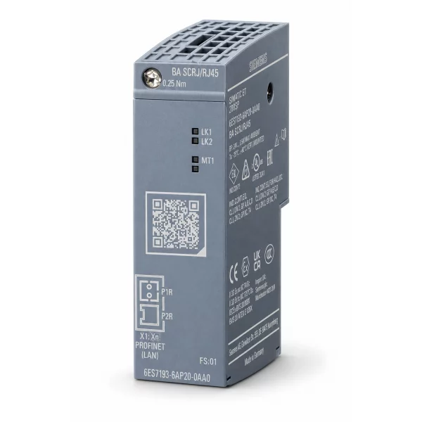 SIMATIC ET 200SP Busadapter BA SCRJ/RJ45 6ES7193-6AP20-0AA0