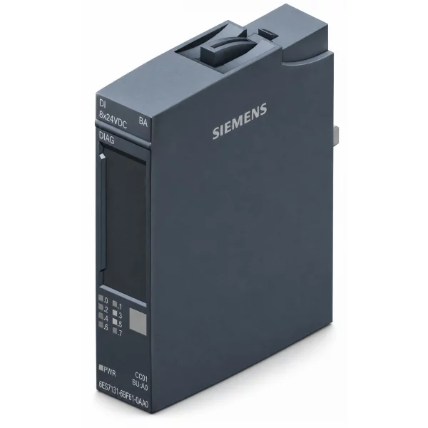 SIMATIC ET 200SP DI 8x 24V DC SRC BA 6ES7131-6BF61-0AA0