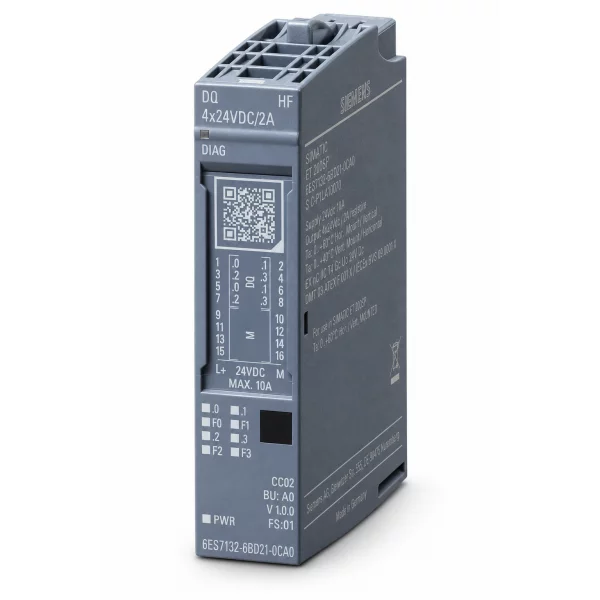 SIMATIC ET 200SP DQ 4x24VDC/2A HF 6ES7132-6BD21-0CA0