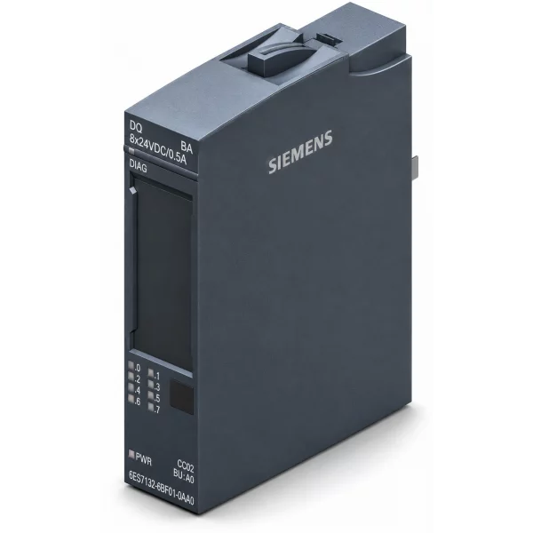SIMATIC ET 200SP DQ 8x 24V DC/0,5A Basic PU 1 6ES7132-6BF01-0AA0