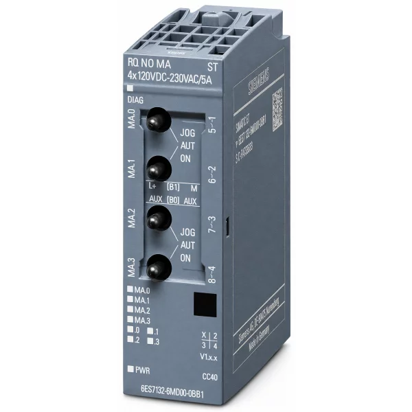 SIMATIC ET 200SP RQ NO-mA 4x120VDC..230VAC/5A ST 6ES7132-6MD00-0BB1