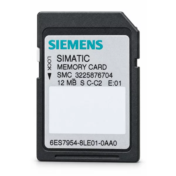 SIMATIC S7 Memory Card 12 MB 6ES7954-8LE04-0AA0