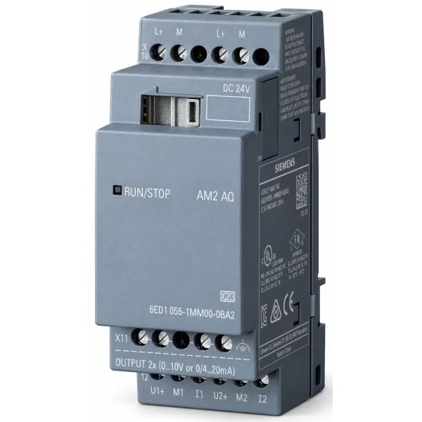SINAMICS LOGO! AM2 AQ 2AQ 010V 0/420mA 6ED1055-1MM00-0BA2