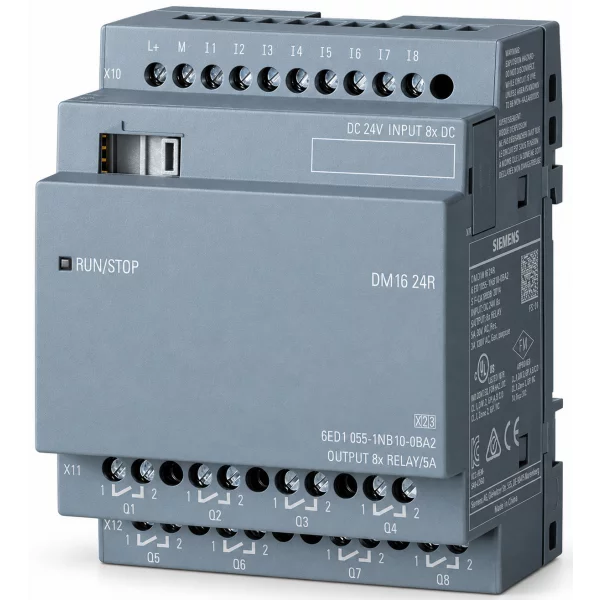 SINAMICS LOGO! DM16 24R Exp. Mod. 4 MW 8DI/8DO 6ED1055-1NB10-0BA2