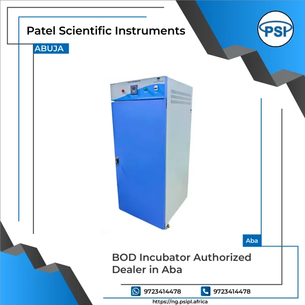 BOD Incubator Laboratory Equipment Showing Temperature Controls