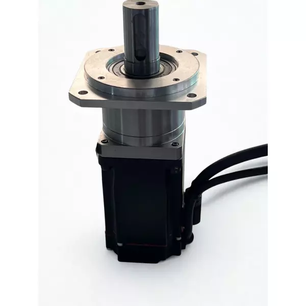 AC Servo Gear Motor Mounted On Industrial Machine