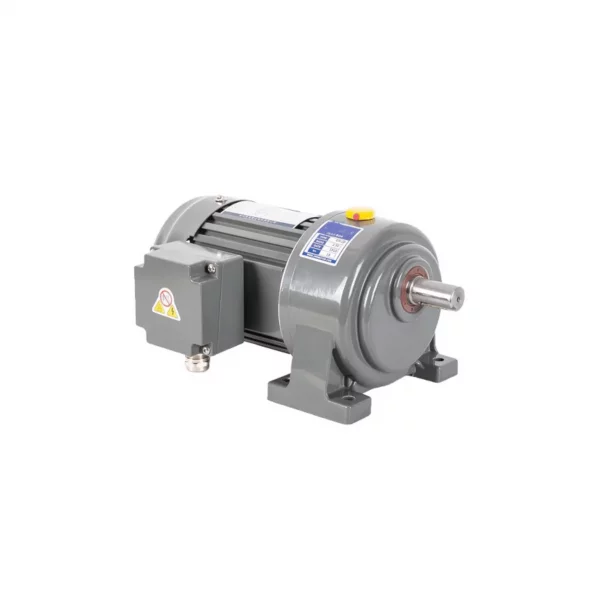 Foot Mounted Gear Motor Installed In Industrial Machine