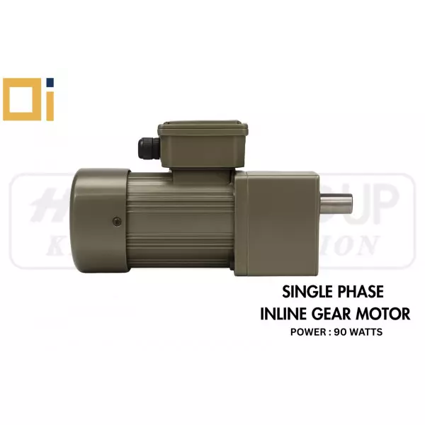 Reversible Gear Motor Used In Industrial Machinery