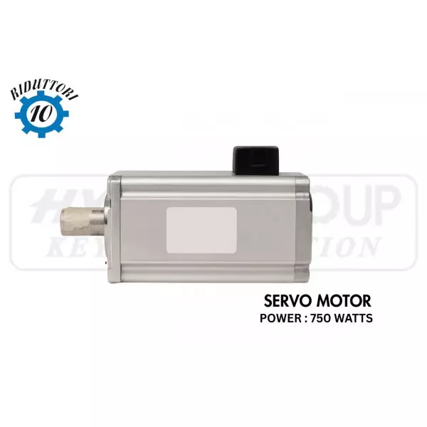 Servo Motor Installed In An Industrial Automation System