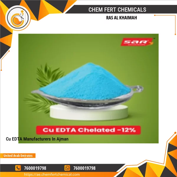Cu EDTA Manufacturers In Ajman