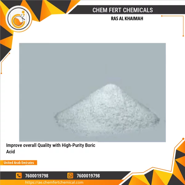 Improve Overall Quality With High-Purity Boric Acid