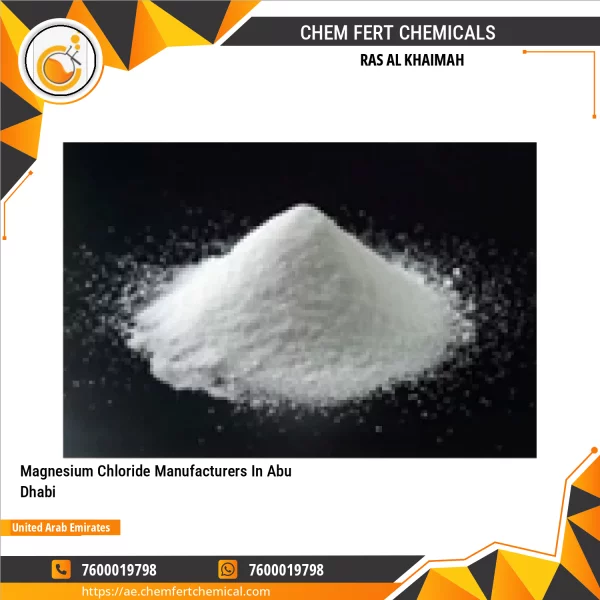 Magnesium Chloride Manufacturers In Abu Dhabi