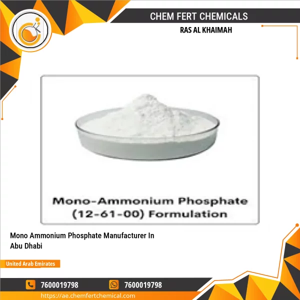 Mono Ammonium Phosphate Manufacturer In Abu Dhabi