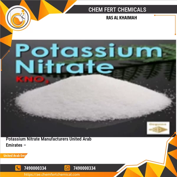 Potassium Nitrate Manufacturer In Sharjah