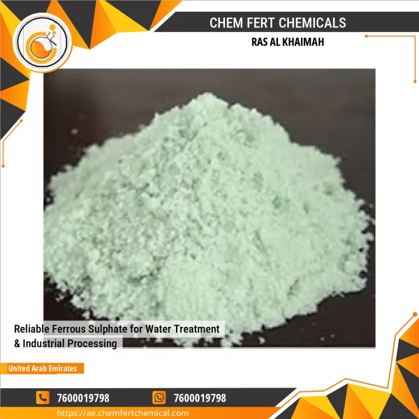 Reliable Ferrous Sulphate For Water Treatment & Industrial Processing
