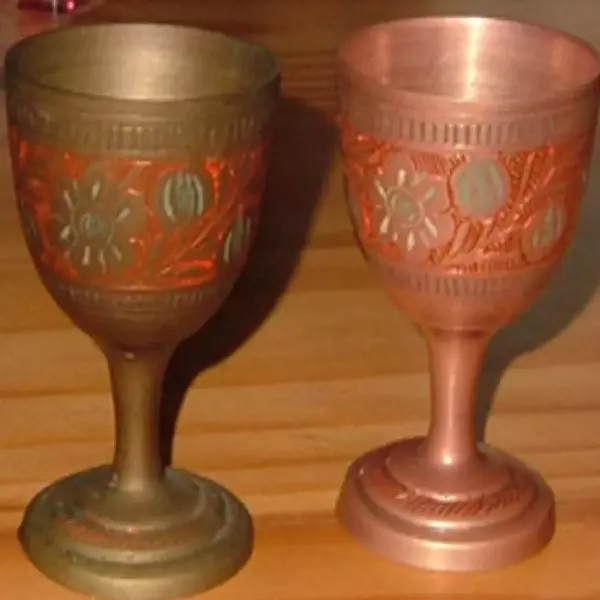 Copper Cleaner Chemical Application On Metal Surface