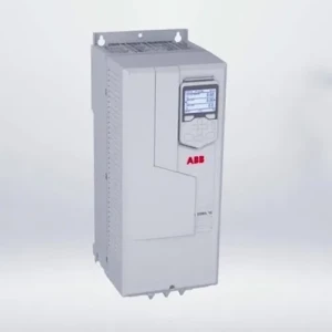 Technician Repairing An ABB DC Drive Unit Using Diagnostic Tools In A Workshop