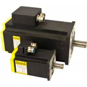 Technician Repairing A Baldor Servo Motor Showing Internal Components