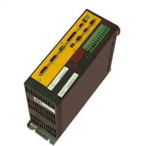 Technician Repairing Baumuller AC Drive Unit