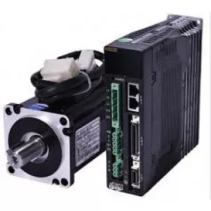 Technician Repairing Delta Servo Drive At Workshop