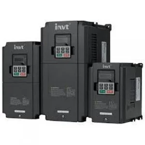 Technician Repairing An Industrial INVT AC Drive Unit
