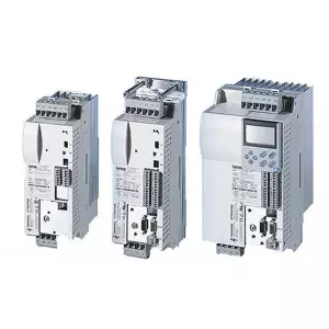 Technician Repairing Lenze AC Drive Unit With Diagnostic Tools
