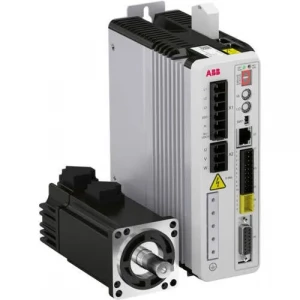 Technician Repairing Industrial Servo Drive Unit