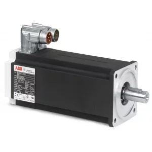 Technician Repairing A Servo Motor With Diagnostic Tools
