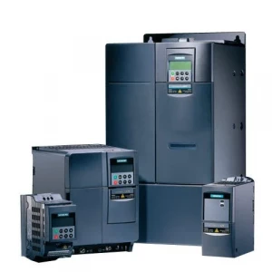 Siemens AC Drive Undergoing Repair With Technician Testing Controls