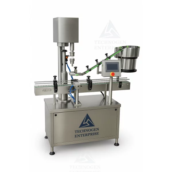 Automatic Single Head Servo Torque Screw Capping Machine By Technogen Enterprise