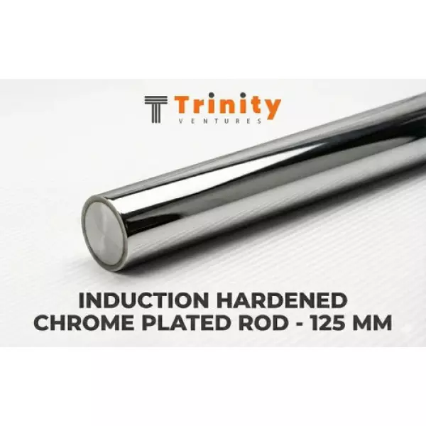 125mm Induction Hardened Chrome Plated Round Bar