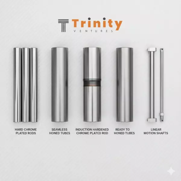 25.4mm Hard Chrome Plated Rod