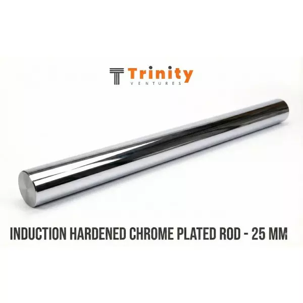 25mm Induction Hardened Chrome Plated Round Bar