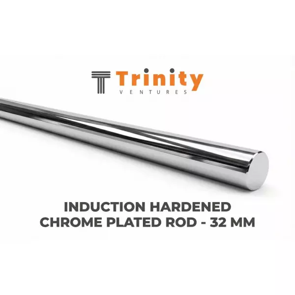 32mm Induction Hardened Chrome Plated Round Bar