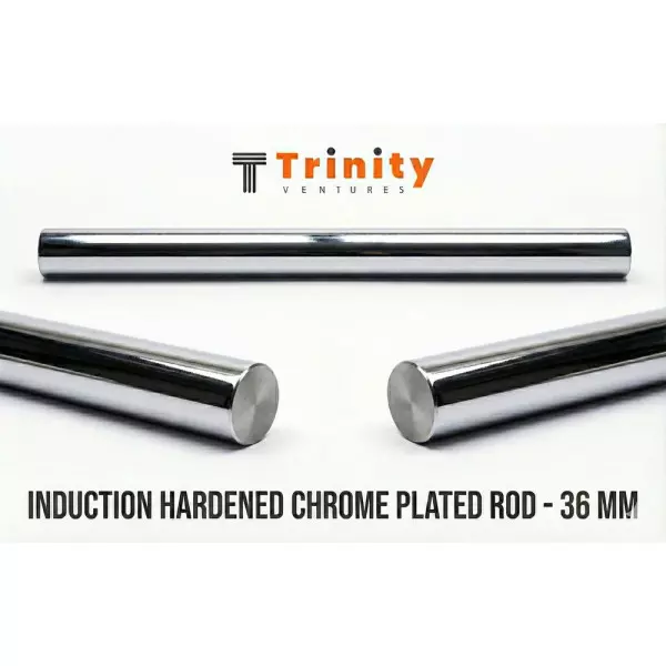 36mm Induction Hardened Chrome Plated Round Bar