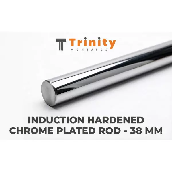 38mm Induction Hardened Chrome Plated Round Bar