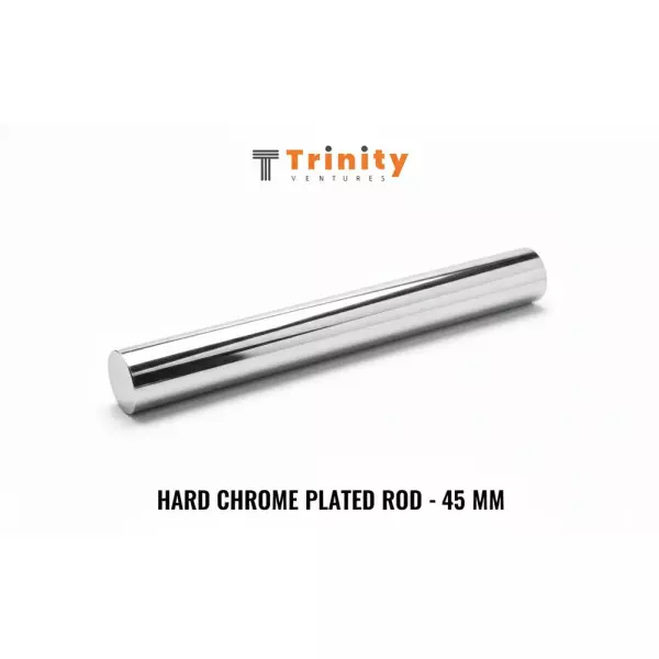 45mm Hard Chrome Plated Rod