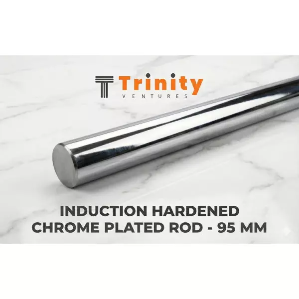 95mm Induction Hardened Chrome Plated Round Bar