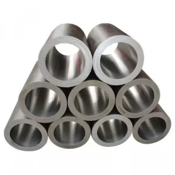 Close-up View Of Seamless Burnished Honed Tube With Smooth Surface Finish